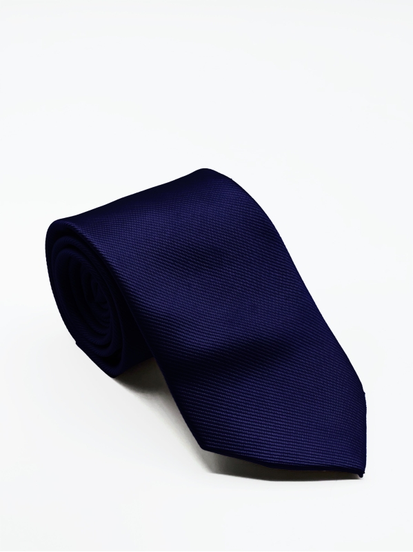 Cravatta  Basic - Blu Notte
