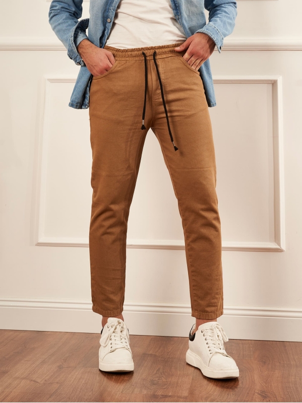 Pantalone Placido - Marrone