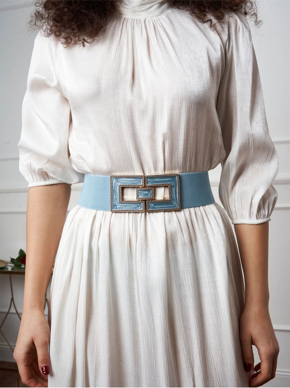 Cintura Elisabetta Luxury - Azzurro
