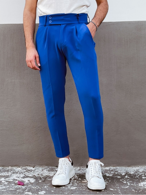 Pantalone Zeno - Blu Royal