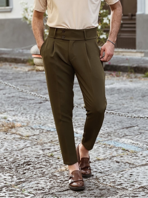 Pantalone Zeno - Verde Militare