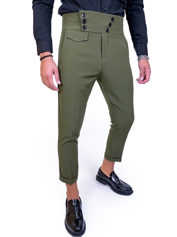 Pantalone Valter - Verde Militare