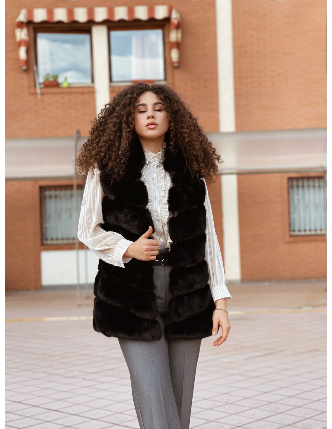 Gilet di Pelliccia Lady